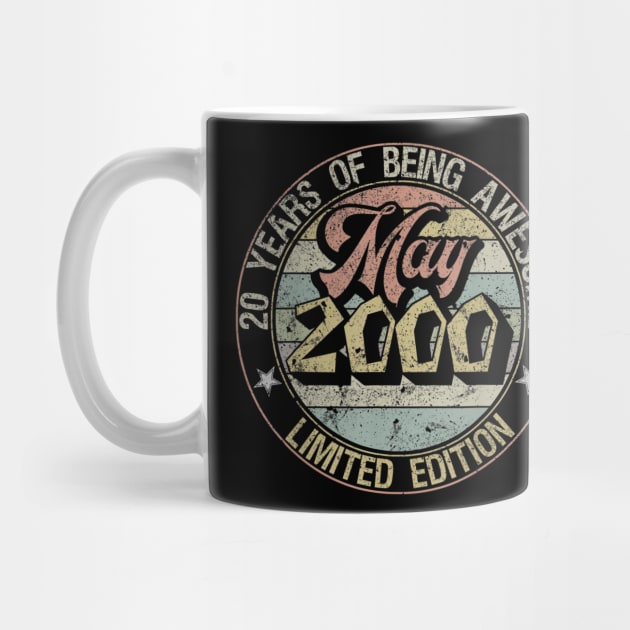 Born May 2000 Limited Edition Happy 20th Birthday Gifts by teudasfemales